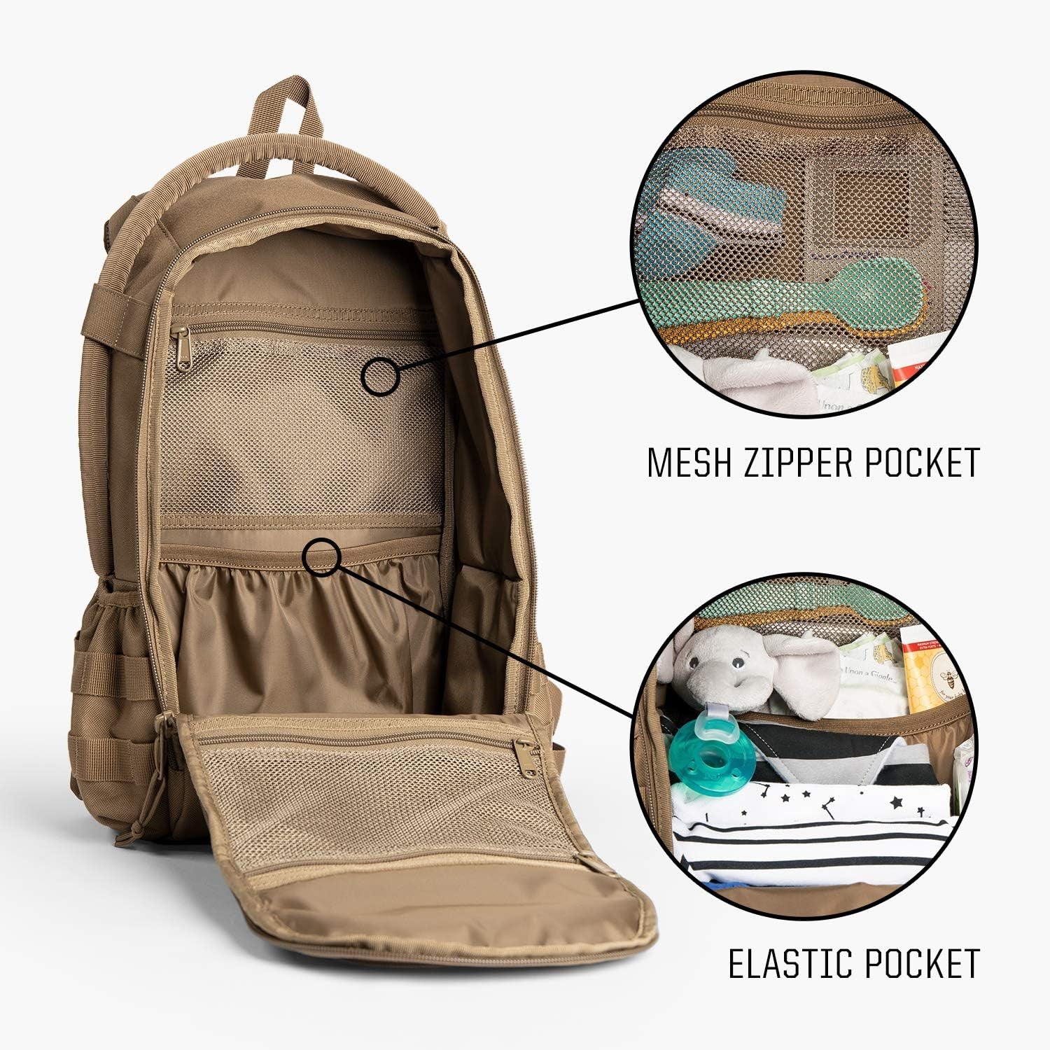 The "Quick Errand Run" Mini Diaper Bag Backpack